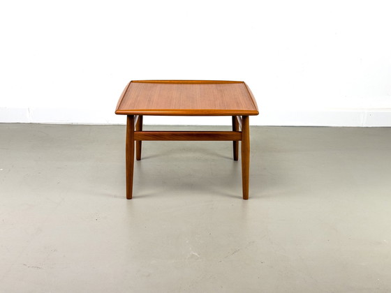 Image 1 of Teakhouten salontafel van Grete Jalk voor Glostrup, 1960S