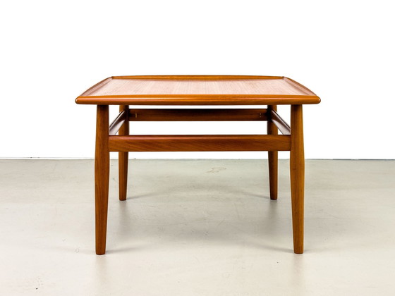 Image 1 of Teakhouten salontafel van Grete Jalk voor Glostrup, 1960S