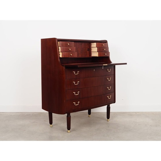 Image 1 of Vintage mahoniehouten secretaire van Pmj Viby J, jaren 1970