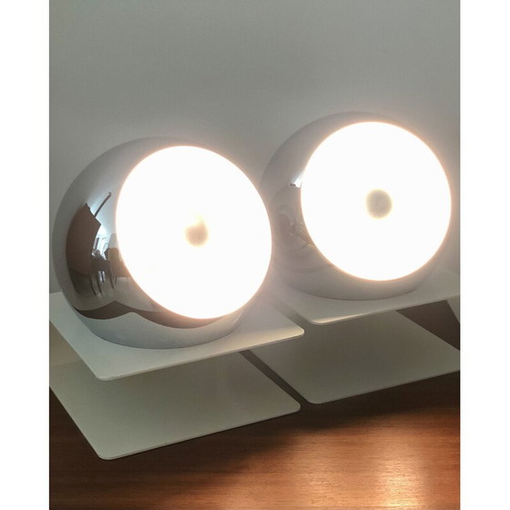 Image 1 of Vintage Oogbal lamp, Italië 1970