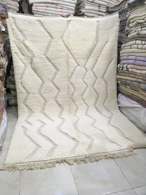 Beni Ouarain Marokkaans Berber Vloerkleed 3m11 x 2m07