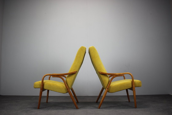 Image 1 of Set van 2 Antonin Šuman fauteuils, 1960S