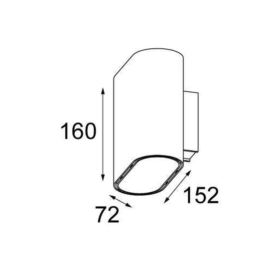 Image 1 of Modular Duell wall wandlamp