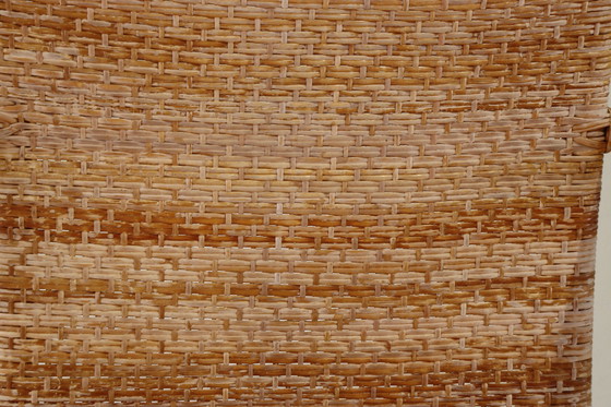 Image 1 of Yamakawa Rattan lounge stoel