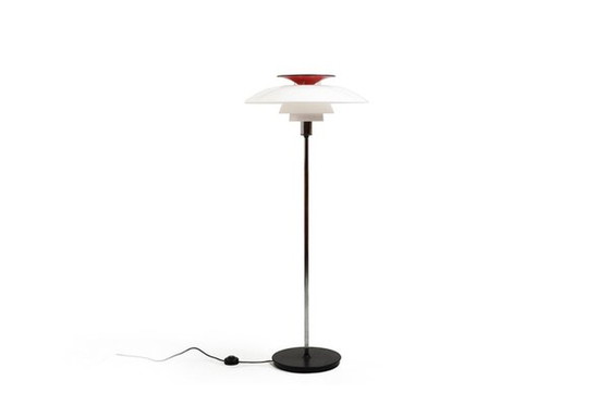 Image 1 of PH80 vloerlamp van Poul Henningsen voor Louis Poulsen, jaren 1980