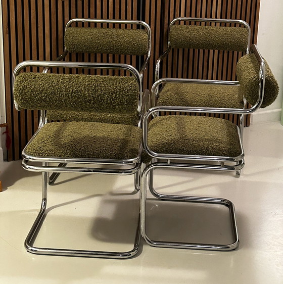 Image 1 of Vintage Italian Tubular Chairs