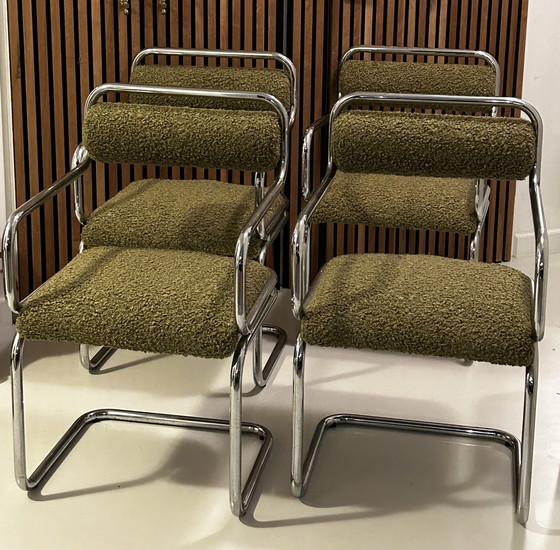 Image 1 of Vintage Italian Tubular Chairs