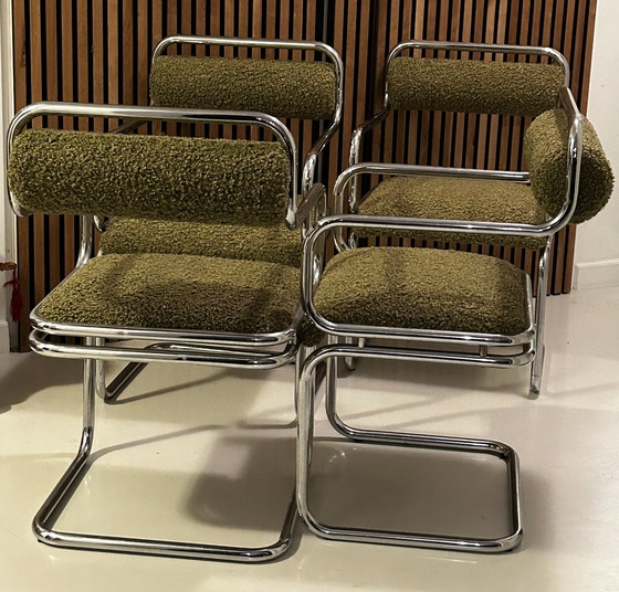 Image 1 of Vintage Italian Tubular Chairs