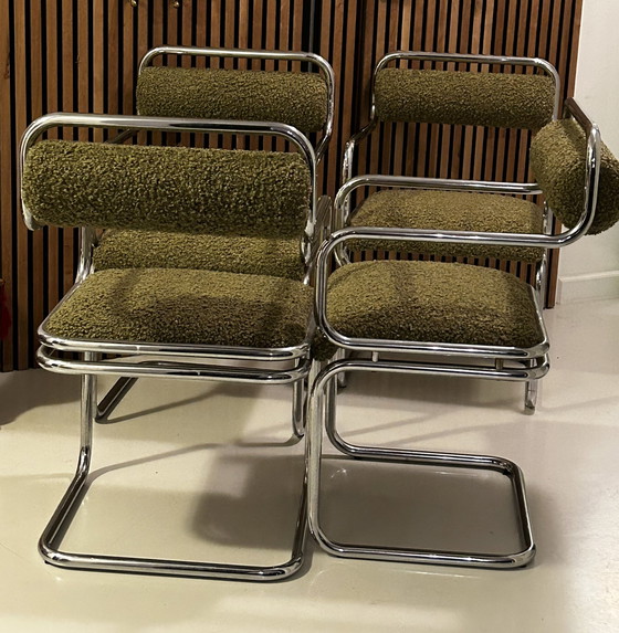 Image 1 of Vintage Italian Tubular Chairs