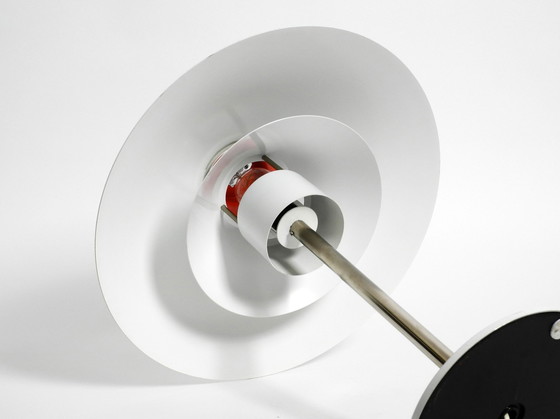 Image 1 of Prachtige zeldzame 70S zeer grote tafellamp van Christian Hvidt voor Nordisk Solar. Gemaakt in Denemarken.