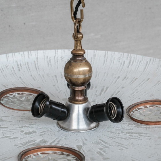 Image 1 of Ongebruikelijke mid-century hanglamp, Nederland 1970