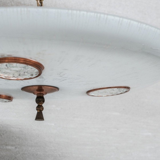 Image 1 of Ongebruikelijke mid-century hanglamp, Nederland 1970