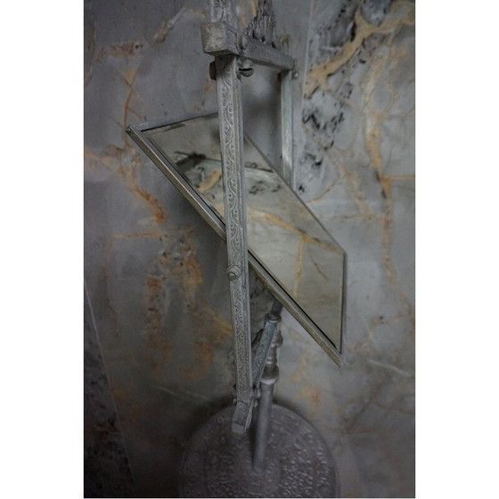 Image 1 of Vintage gietijzeren scheerstandaard, Frankrijk 1900