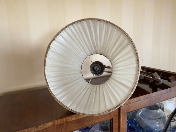 Image 1 of Vintage Houten Schaarlamp