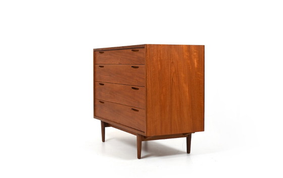 Image 1 of Dressoir in teak van Ib Kofod-Larsen voor Brande Møbelindustri, 1960