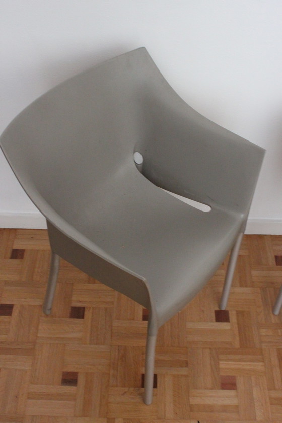 Image 1 of Phillip Starck Dr. No stoelen voor Kartell, set van 5