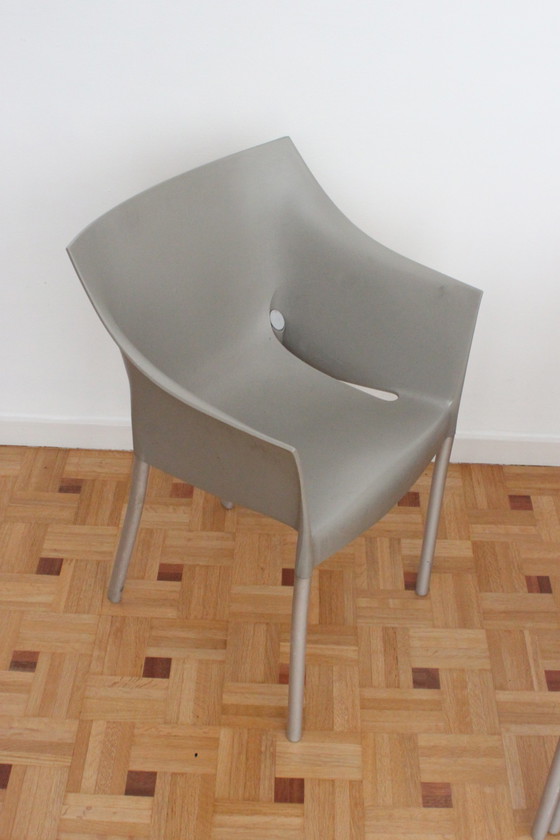 Image 1 of Phillip Starck Dr. No stoelen voor Kartell, set van 5