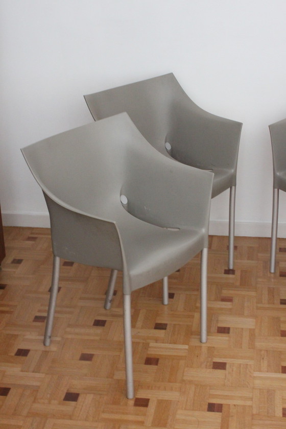 Image 1 of Phillip Starck Dr. No stoelen voor Kartell, set van 5