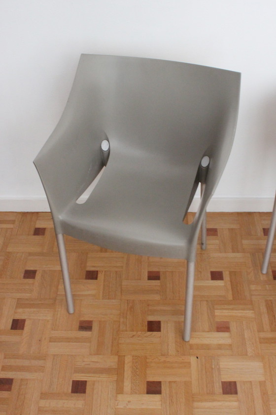 Image 1 of Phillip Starck Dr. No stoelen voor Kartell, set van 5