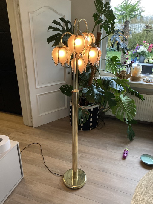 Vintage Lotusbloem Lamp