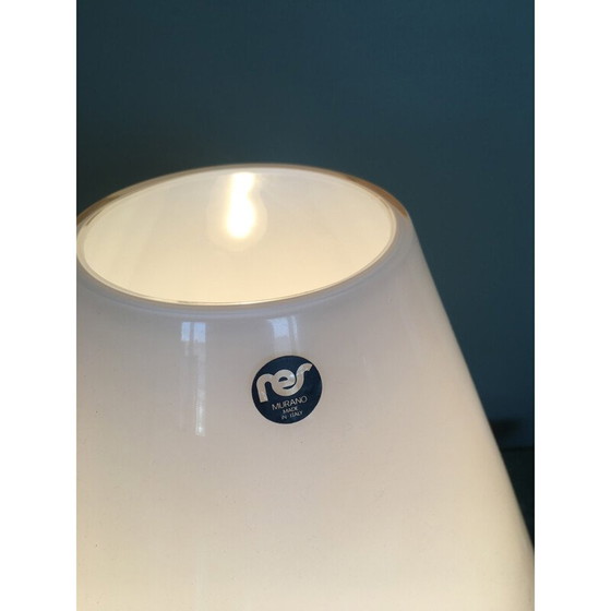 Image 1 of Vintage murano glazen vloer- of tafellamp van Res - 1970