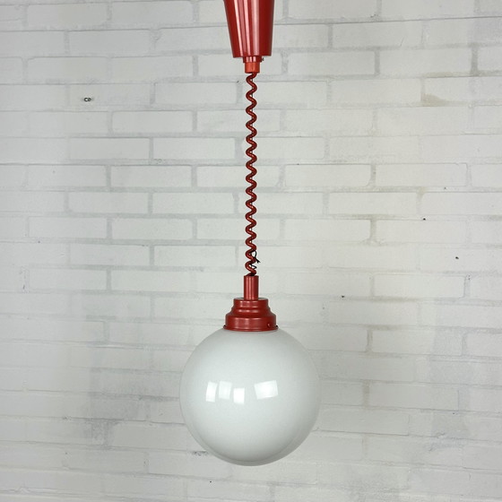 Image 1 of Space age opaline hanglamp