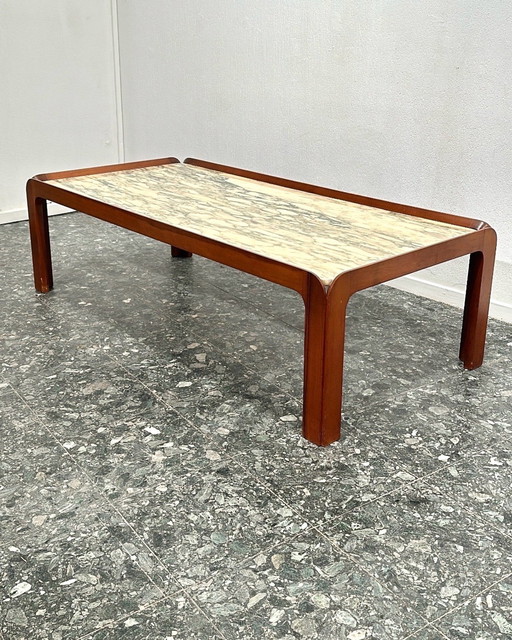 Vintage Breccia Capraia Marmeren Salontafel 