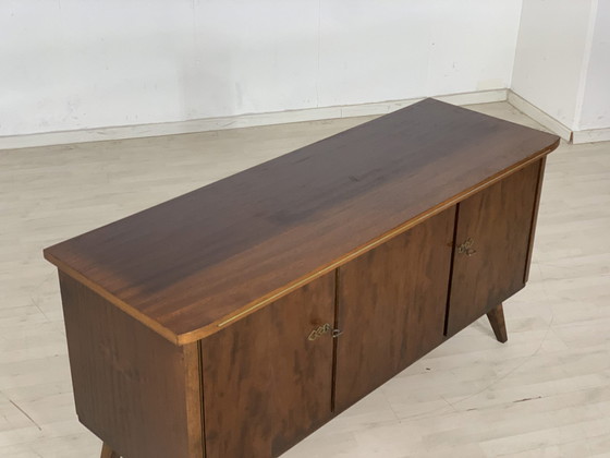 Image 1 of Mid Century dressoir buffetkast ladekast vintage