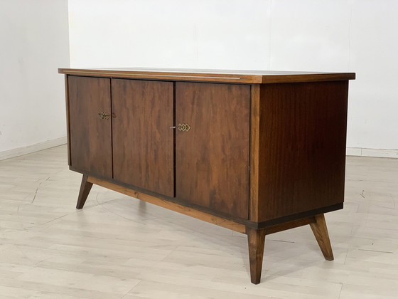 Image 1 of Mid Century dressoir buffetkast ladekast vintage