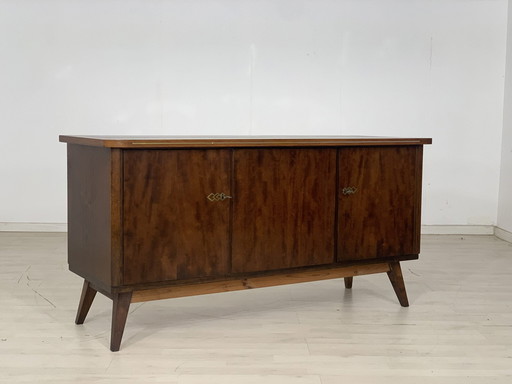 Mid Century dressoir buffetkast ladekast vintage