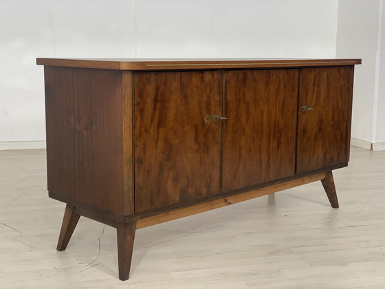 Image 1 of Mid Century dressoir buffetkast ladekast vintage