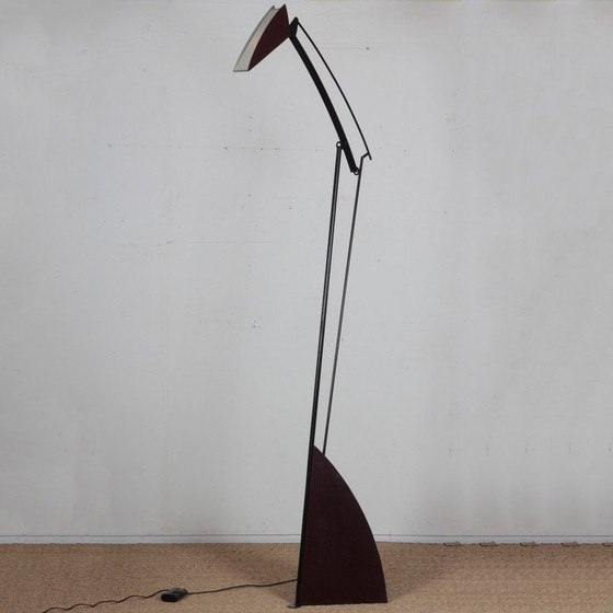 Image 1 of Metalen vloerlamp uit 1990