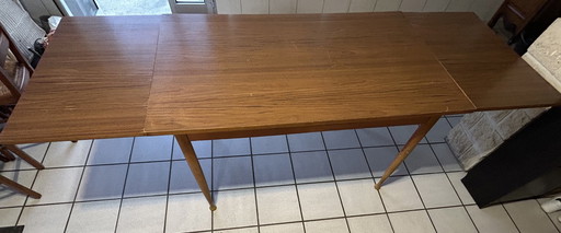 Vintage tafel 6 tot 10 personen