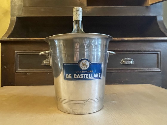 Image 1 of Vintage Champagnekoeler Wijnkoeler Castellane Frans