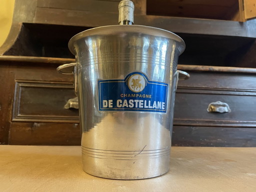 Vintage Champagnekoeler Wijnkoeler Castellane Frans