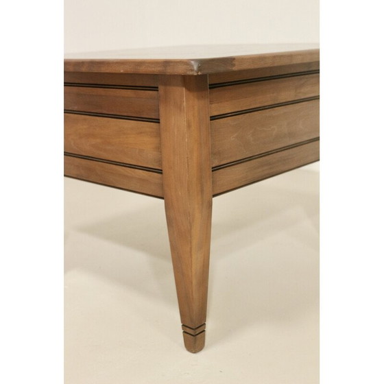 Image 1 of Scandinavische vintage teakhouten bijzettafel, jaren 1960