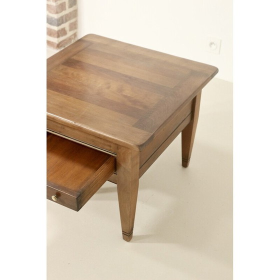 Image 1 of Scandinavische vintage teakhouten bijzettafel, jaren 1960