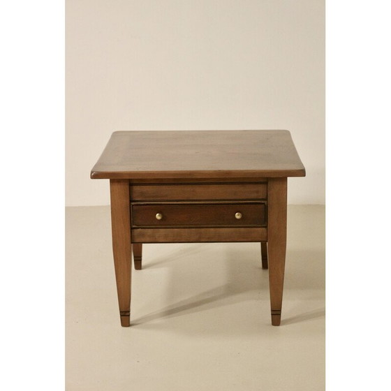 Image 1 of Scandinavische vintage teakhouten bijzettafel, jaren 1960