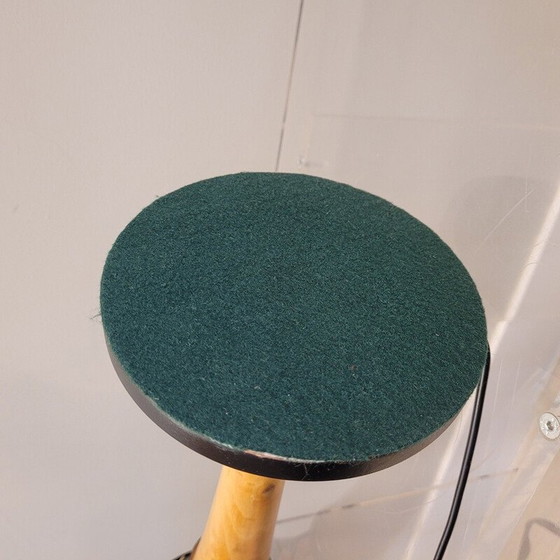 Image 1 of Vintage teak houten tafellamp