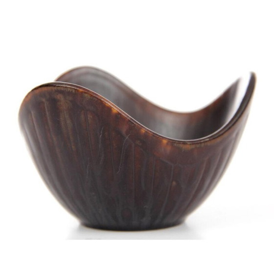 Image 1 of Vintage Scandinavische keramische kom door Gunnar Nylund voor Rorstrand, 1960