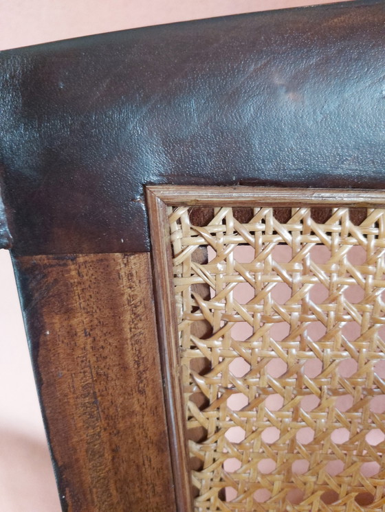 Image 1 of 3x Vintage Indonesisch teakhoutenstoel