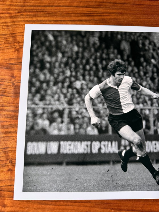 Image 1 of 1x Fine Art Sport Fotografie | Johan Cruijff En Willem Van Hanegem, 1970