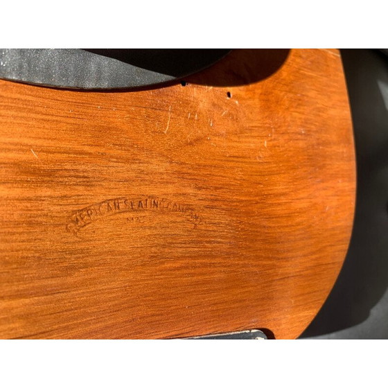 Image 1 of Vintage beukenhouten schooltafel door Seating Co, VS 1940