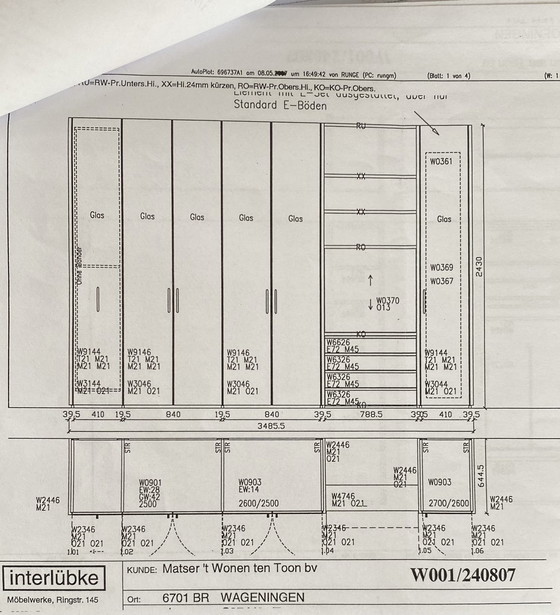 Image 1 of Interlübke kledingkast