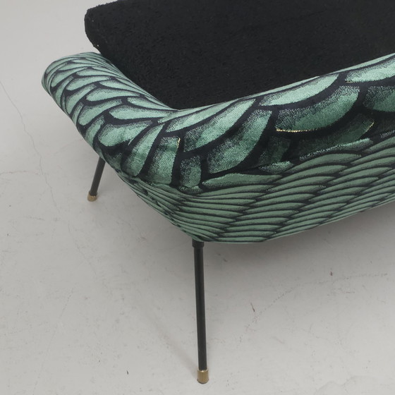 Image 1 of Vintage jaren 50 twee-zits bank, love-seat