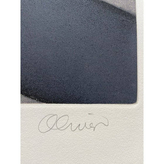 Image 1 of Litho vintage "vinculo tejado" door Perry Oliver, 1999