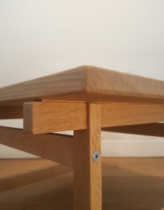 Image 1 of Deense Salontafel van Hans J. Wegner voor PP Møbler