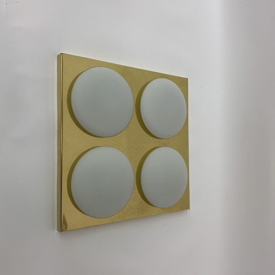 Image 1 of Heinz Neuhaus Leuchten Wandlamp van Rolf Krüger, 1970