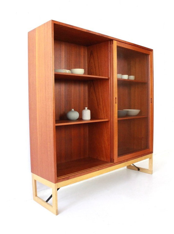 Image 1 of Zeldzame Vitrine Kast By Borge Mogensen For Karl Andersson & Söner, 