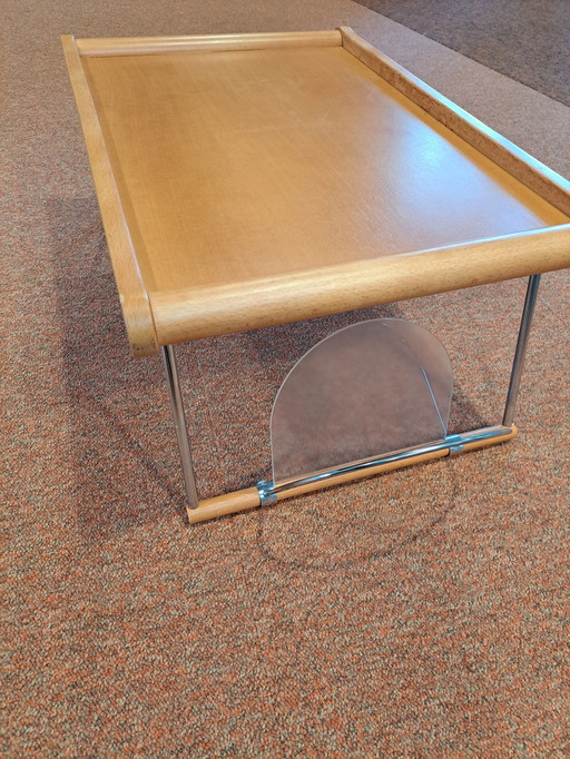 Nucci Valsecchi Kersenhouten Bed Tafel